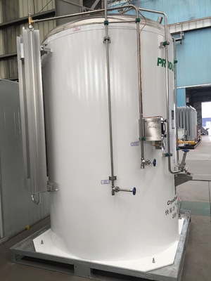 Cuve de stockage cryogénique portative d'ASME pour 3000L oxygène-gaz liquéfié pour le liquide d'air