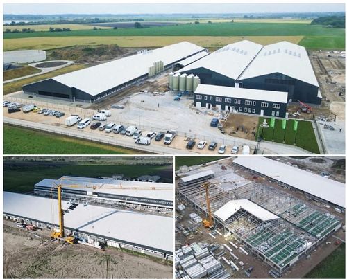 Dernière affaire concernant Les bâtiments d'élevage porcin du projet ont une surface utilisable totale de plus de 27 000 m2, avec