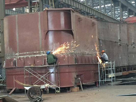 Structure métallique lourde de fabrication de soudure et en métal pour Marine Industry