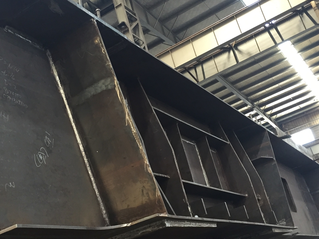 Poutre lourde ASTM de structure métallique de plate-forme d'équipement sur l'industrie en mer