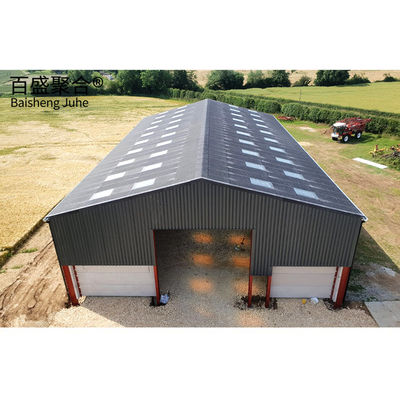 Structures préfabriquées à l'intérieur de l'établissement