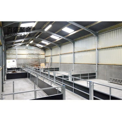 Construction en acier préfabriqué en alliage d'aluminium