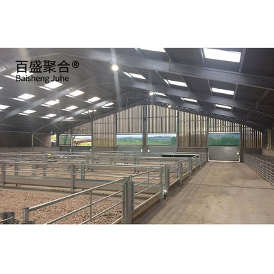 Construction en acier préfabriqué en alliage d'aluminium