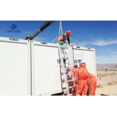 Extension modulaire de l'école 20ft ou 40ft Slide Out Container House pour un hébergement hôtelier