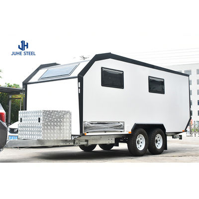 Hôtel Maison de conteneurs à paquet plat préfabriquée 20 pieds structure en acier pliable pliable