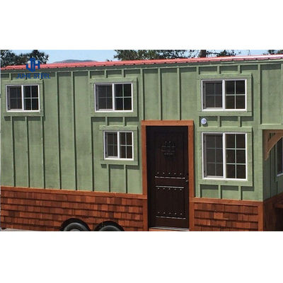Hôtel Maison de conteneurs à paquet plat préfabriquée 20 pieds structure en acier pliable pliable