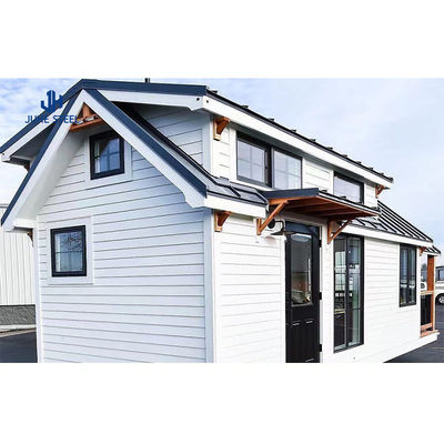 Hôtel Maison de conteneurs à paquet plat préfabriquée 20 pieds structure en acier pliable pliable