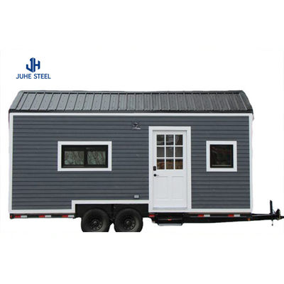 Hôtel Prefab Tiny Homes avec une maison de conteneurs et une chambre de design moderne