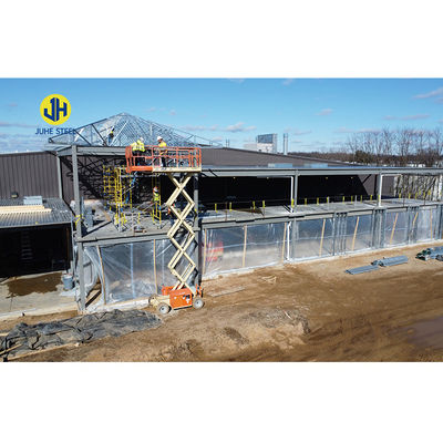 Service de perçage Structure de cadre métallique en acier pour atelier de construction de bâtiments en acier