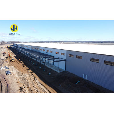 Service de perçage Structure de cadre métallique en acier pour atelier de construction de bâtiments en acier