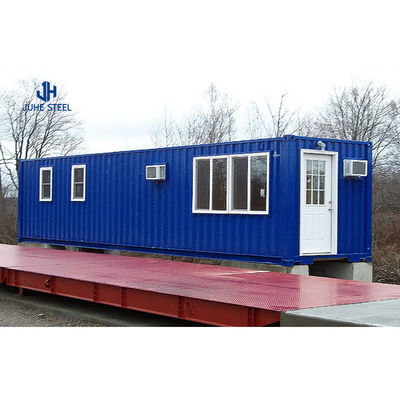 Couleur personnalisée Construction rapide Expédition Hôtel Container maison avec 50 pieds résistant au feu