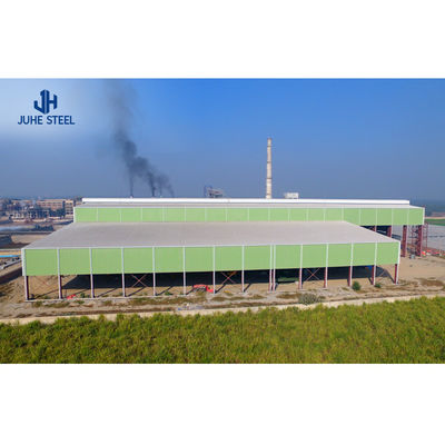 Construction de cadres métalliques en acier de qualité Q235/Q345B pour des ateliers préfabriqués