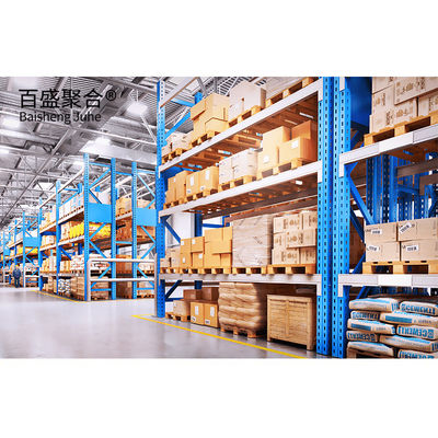 Acier léger Q355 Q235 Cadre principal entrepôt logistique préfabriqué avec assemblage facile