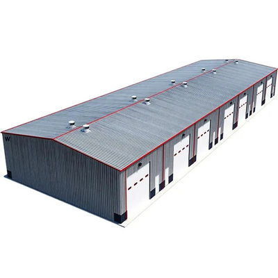 Construction de structures en acier préfabriquées sur mesure pour atelier de bureau et entrepôt