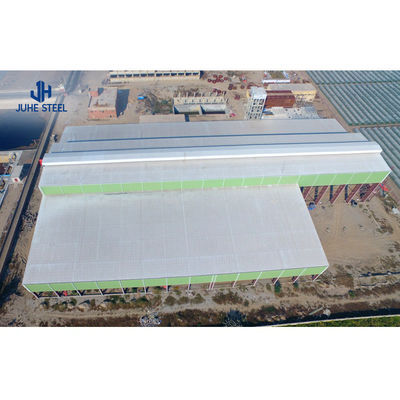 Construction de structures en acier préfabriquées sur mesure pour atelier de bureau et entrepôt