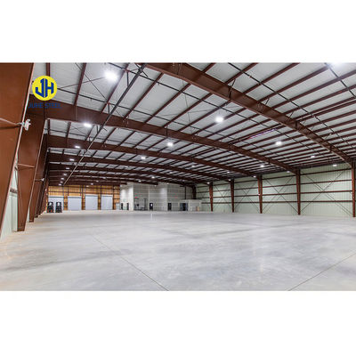 Atelier de stockage de structures en acier préfabriqué dans la norme GB avec fenêtre en alliage d'aluminium