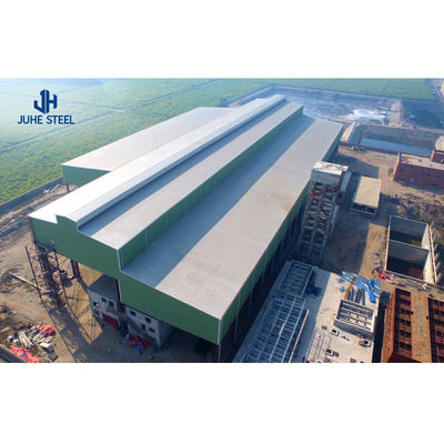 Atelier de construction préfabriquée en acier avec tolérance de panneau sandwich ± 1% AiSi standard