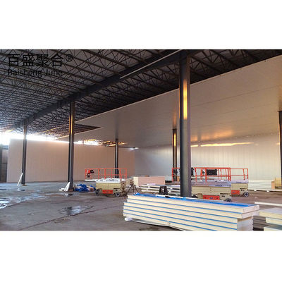 Salle de stockage à froid de grande capacité pour la structure en acier atelier entrepôt hangar