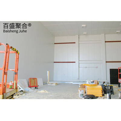Salle de stockage à froid de grande capacité pour la structure en acier atelier entrepôt hangar