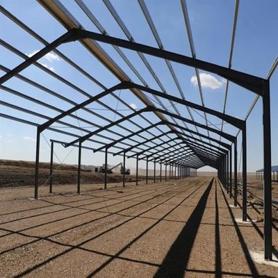 Structure en acier d'entrepôt préfabriqué avec cadre en acier léger et performances imperméables
