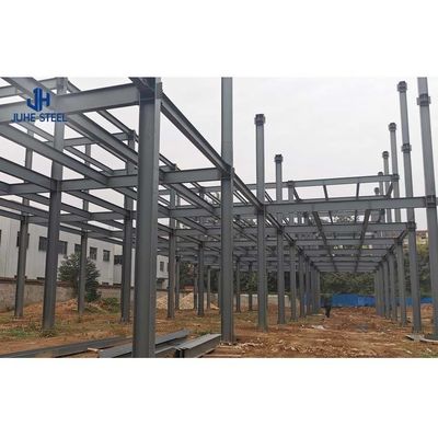 Élevage de bétail préfabriqué grange de vache hangar de vache avec pont de structure en acier durable