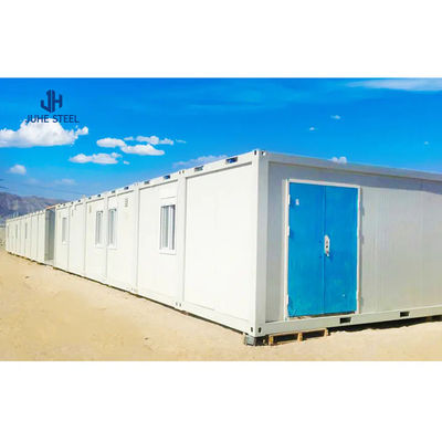 Maison préfabriquée Construction de trois pièces Maison en conteneurs avec fenêtre coulissante en PVC