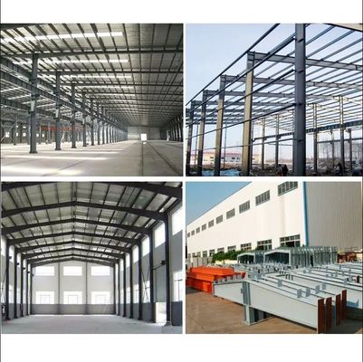 Atelier d'acier 1000 mètres carrés bâtiment d'entrepôt préfabriqué prêt à l'emploi