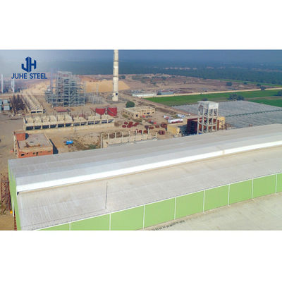 Un atelier de construction de structures en acier peint conçu de manière efficace selon la norme AiSi