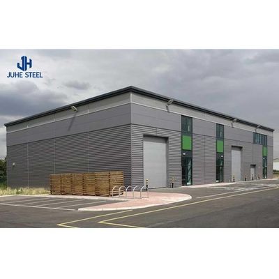 Q235 Q355B Atelier de structure en acier léger industriel métallique avec fenêtre en alliage d'aluminium