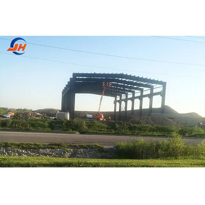 Pont structural en acier léger pour le traitement de soudage en entrepôt avant la conception