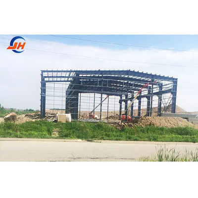 Pont structural en acier léger pour le traitement de soudage en entrepôt avant la conception