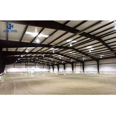Q235 Q355B Grade et GB Standard Atelier de construction métallique préfabriquée en acier avec 1
