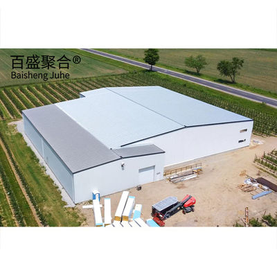 Atelier d'acier à portes roulantes pour les projets de construction d'entrepôts de stockage à froid