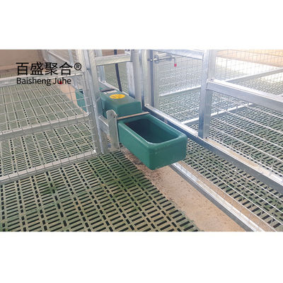 Structure préfabriquée en acier, écurie pour élevage de moutons, avec conception standard ASTM