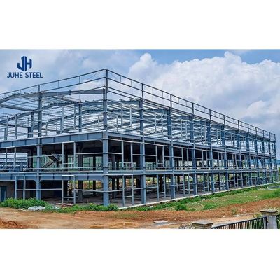 Construction préfabriquée certifiée ISO9001 2008/CE/BV avec acier à faible teneur en carbone Q235B/Q345B