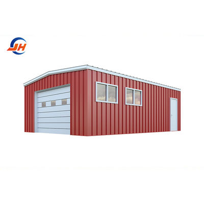 Toiture en tôle d'acier unique de capacité de trois voitures 24x36 Garage pour petit atelier de réparation automobile