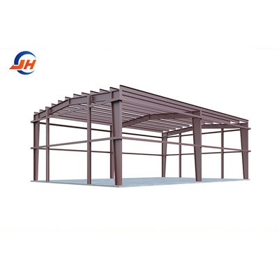 Toiture en tôle d'acier unique de capacité de trois voitures 24x36 Garage pour petit atelier de réparation automobile