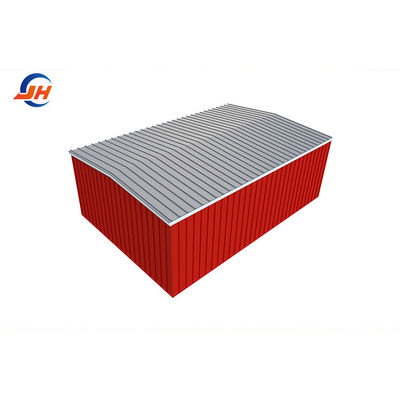 Toiture en tôle d'acier unique de capacité de trois voitures 24x36 Garage pour petit atelier de réparation automobile