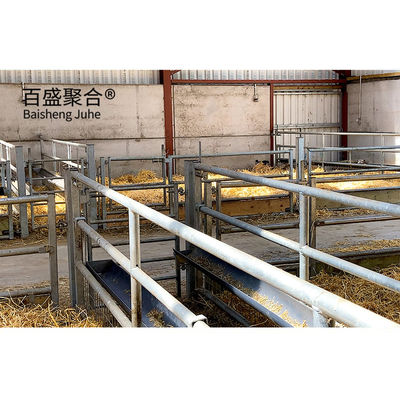 Château de fermes métalliques Structure en acier Maison de moutons préfabriquée avec conception de dessin PKPM