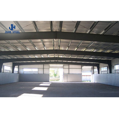 Structure en acier entrepôt bâtiment préfabriqué avec fenêtre et porte en alliage d'aluminium