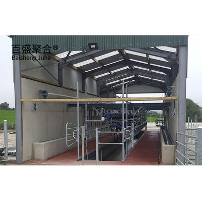 Étagère préfabriquée certifiée ISO9001 2008/CE/BV pour volaille ovine caprine et élevage laitier