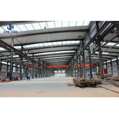 Conception rapide cadre de structure en acier léger entrepôt métallique préfabriqué à grande envergure