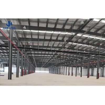 Conception rapide cadre de structure en acier léger entrepôt métallique préfabriqué à grande envergure