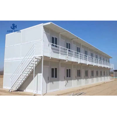Maisons en conteneurs préfabriquées de style moderne avec fenêtre en alliage d'aluminium