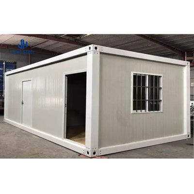 Maison préfabriquée en conteneurs avec châssis en acier 18 mm MGO planche 15 mm plancher en vinyle