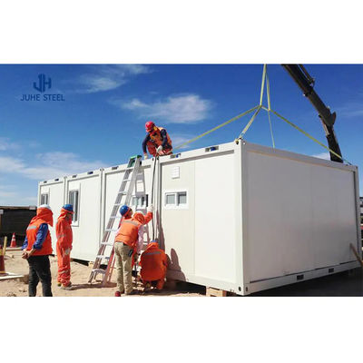 Maison préfabriquée avec fenêtre coulissante en PVC et alliage d'aluminium
