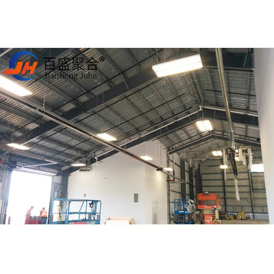 Q235/Q345B Grade Steel Frame Construction entrepôt préfabriqué avec norme AiSi