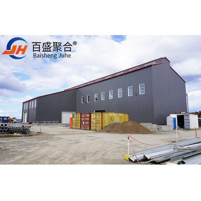 Cadre de structure en acier léger sur mesure Atelier de construction préfabriqué Q355B avec flexion