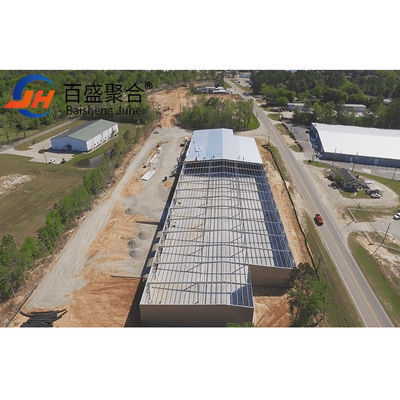 Cadre de structure en acier léger sur mesure Atelier de construction préfabriqué Q355B avec flexion