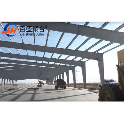 Structure en acier préfabriquée pour entrepôt et atelier